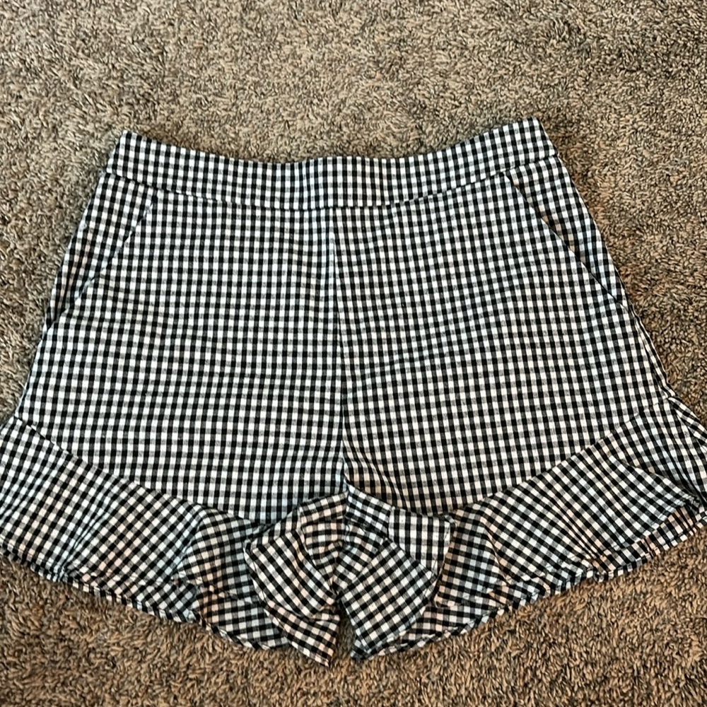 Plaid shorts for women size small